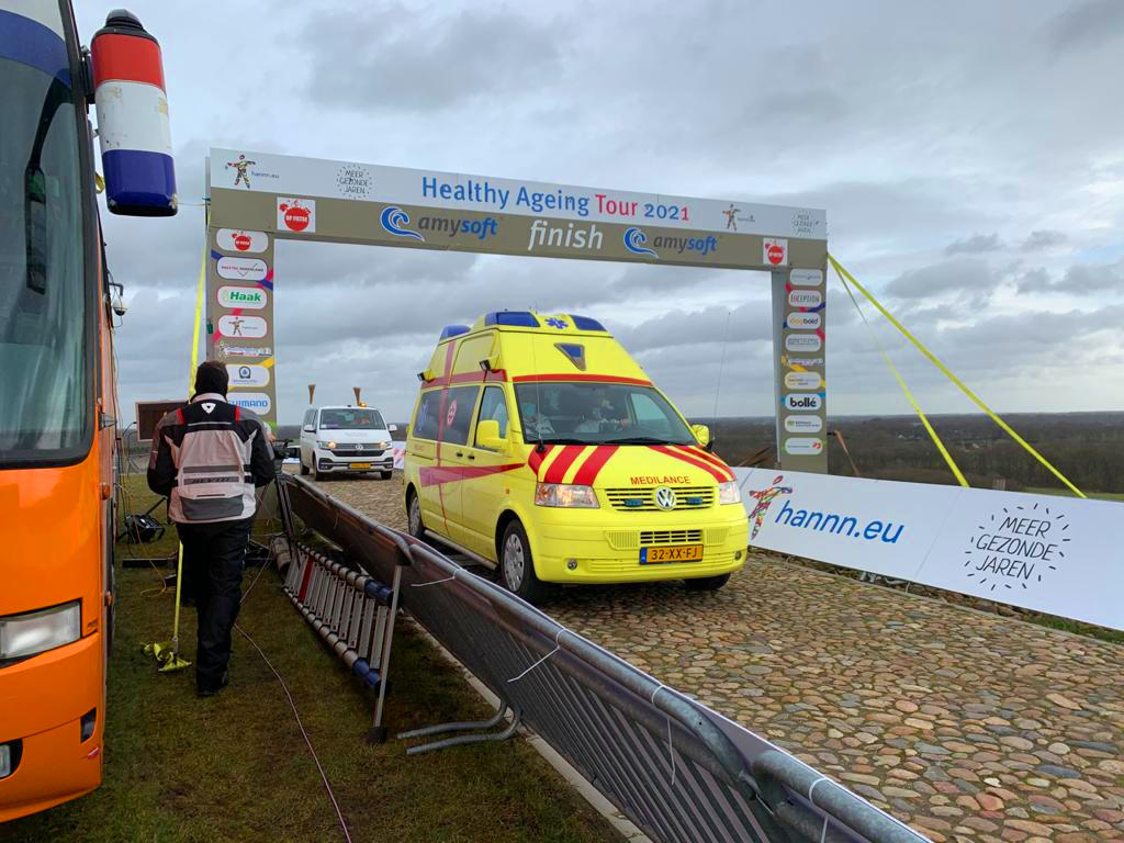 Hulpverleners van TOP Medical Team bij een evenement